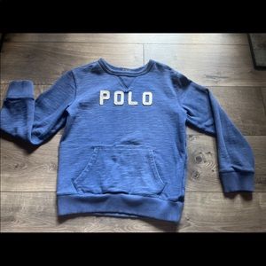 Polo by Ralph Lauren | Boys blue sweatshirt | Size M (10/12) | Gently used